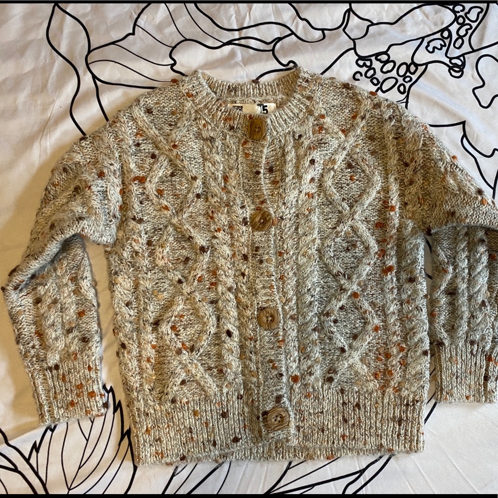NWT Cotton On Chunky Cardigan Size 5